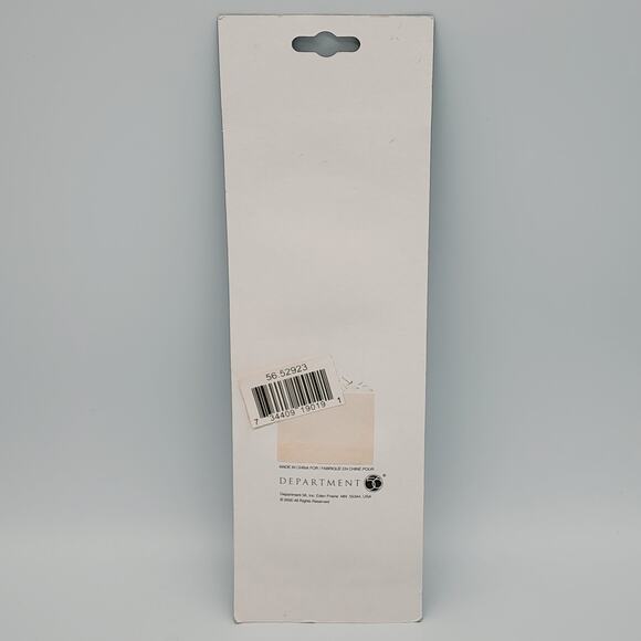 Dept 56 Christmas Ornament Village Mercury Glass House w/Hanger 52923 VTG New - Picture 5 of 6